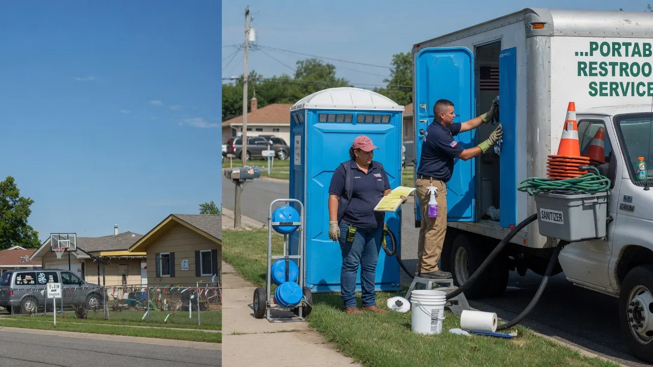 Portable Toilet Rental in Bettendorf, IA near me